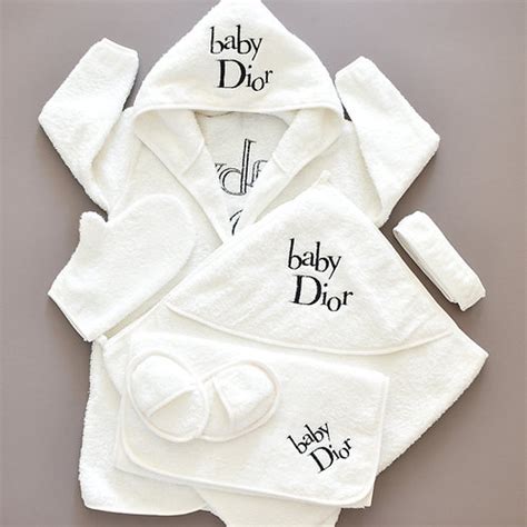 dior deken baby|baby dior bathrobe.